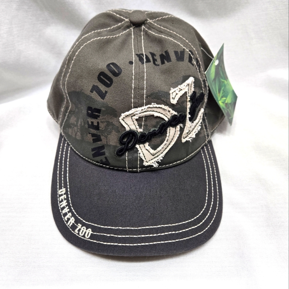 Denver Zoo Green/Cream/Gray Baseball Cap